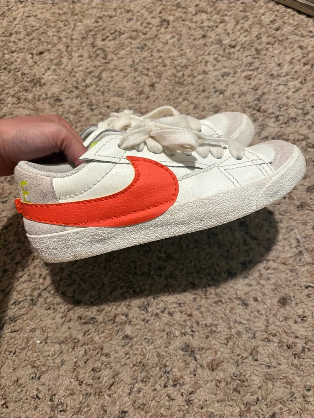 Nike low top blazers